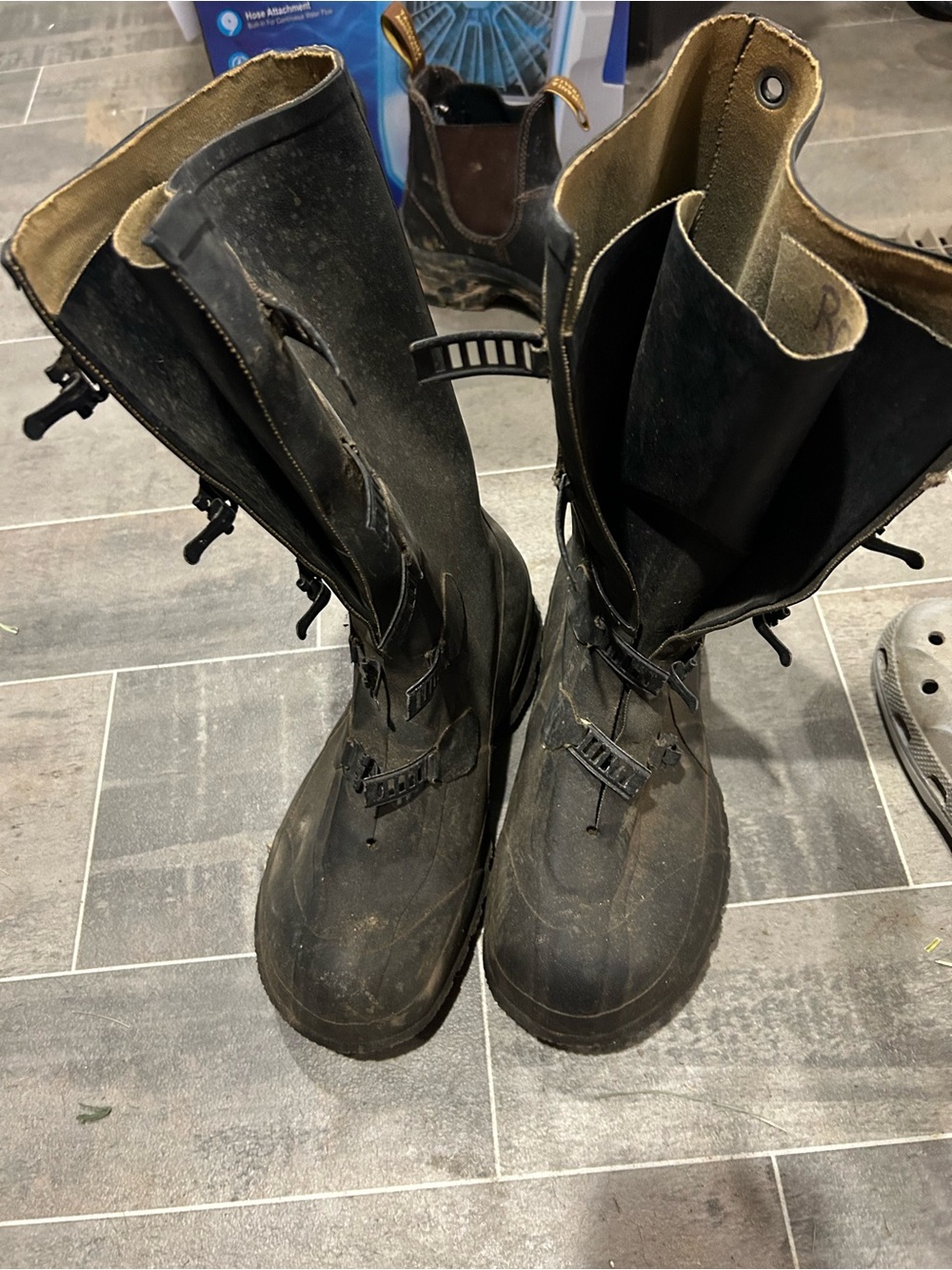 Vintage U.S. Military Boots by Bata Shoe Co. — Olive Drab